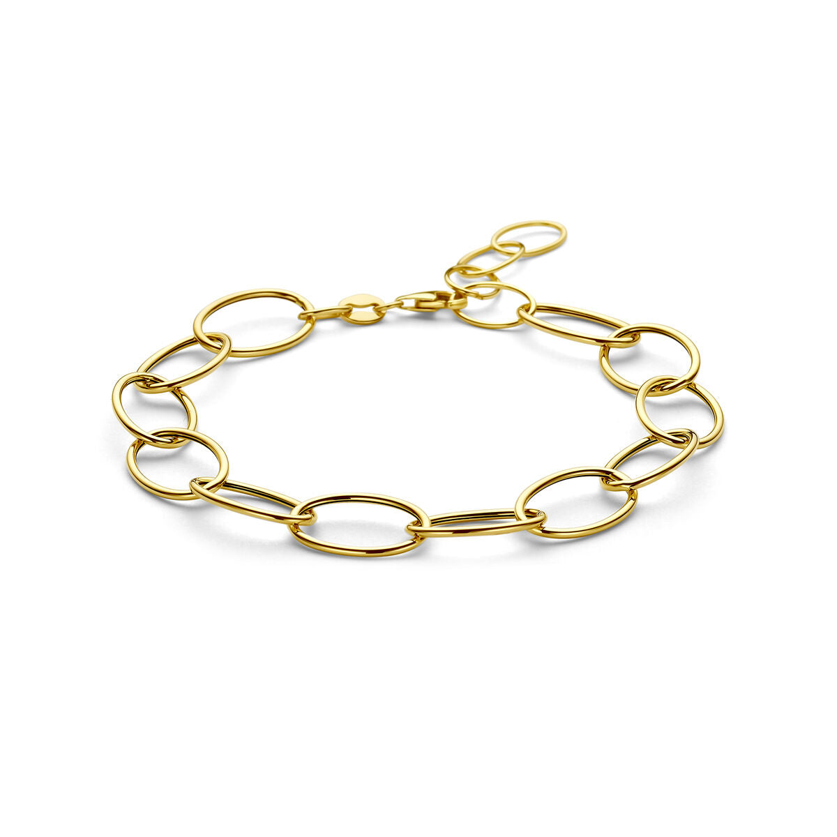 Fantasy Collection Armband 9,5 mm 17 + 3 cm 14K geelgoud