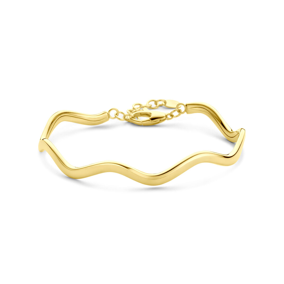 Fantasy Collection Armband spang 3,5 mm 18 + 2,5 cm 14K geelgoud