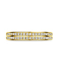 14K Geelgouden Ring Zirkonia 4033455