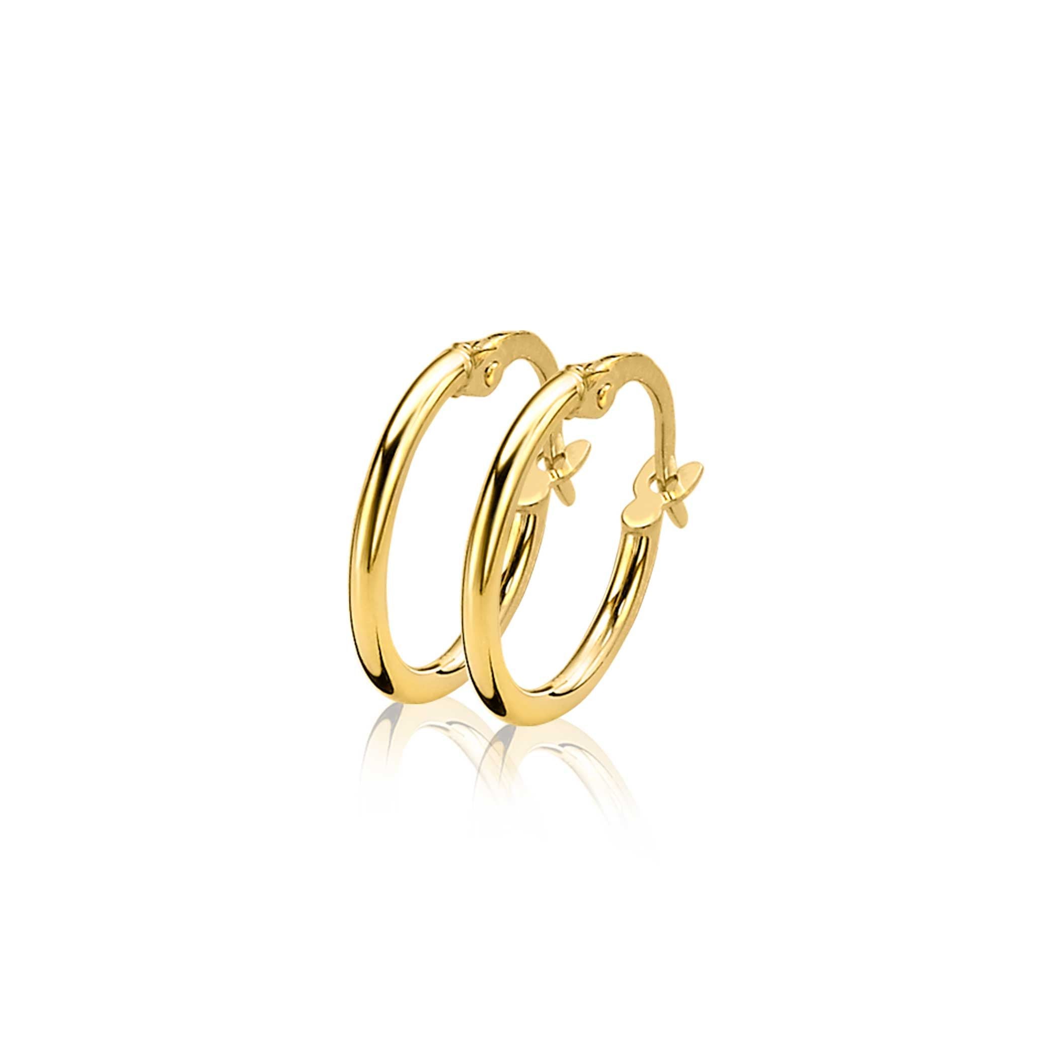 ZINZI 14K Gouden Oorbellen ZGO126