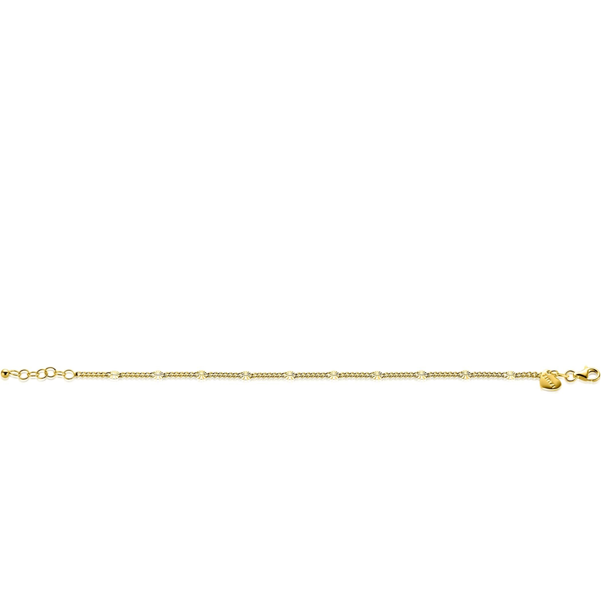 ZINZI Verguld Zilveren Armband 18-20 cm - ZIA2713G