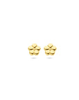 14K geelgouden oorknoppen bloem 5 mm - 4034087