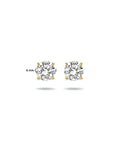 14K Geelgoud Oorknoppen Zirkonia 4010145