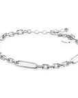 ZINZI zilveren schakelarmband met ovale schakels 5,5mm 18-21cm ZIA2711
