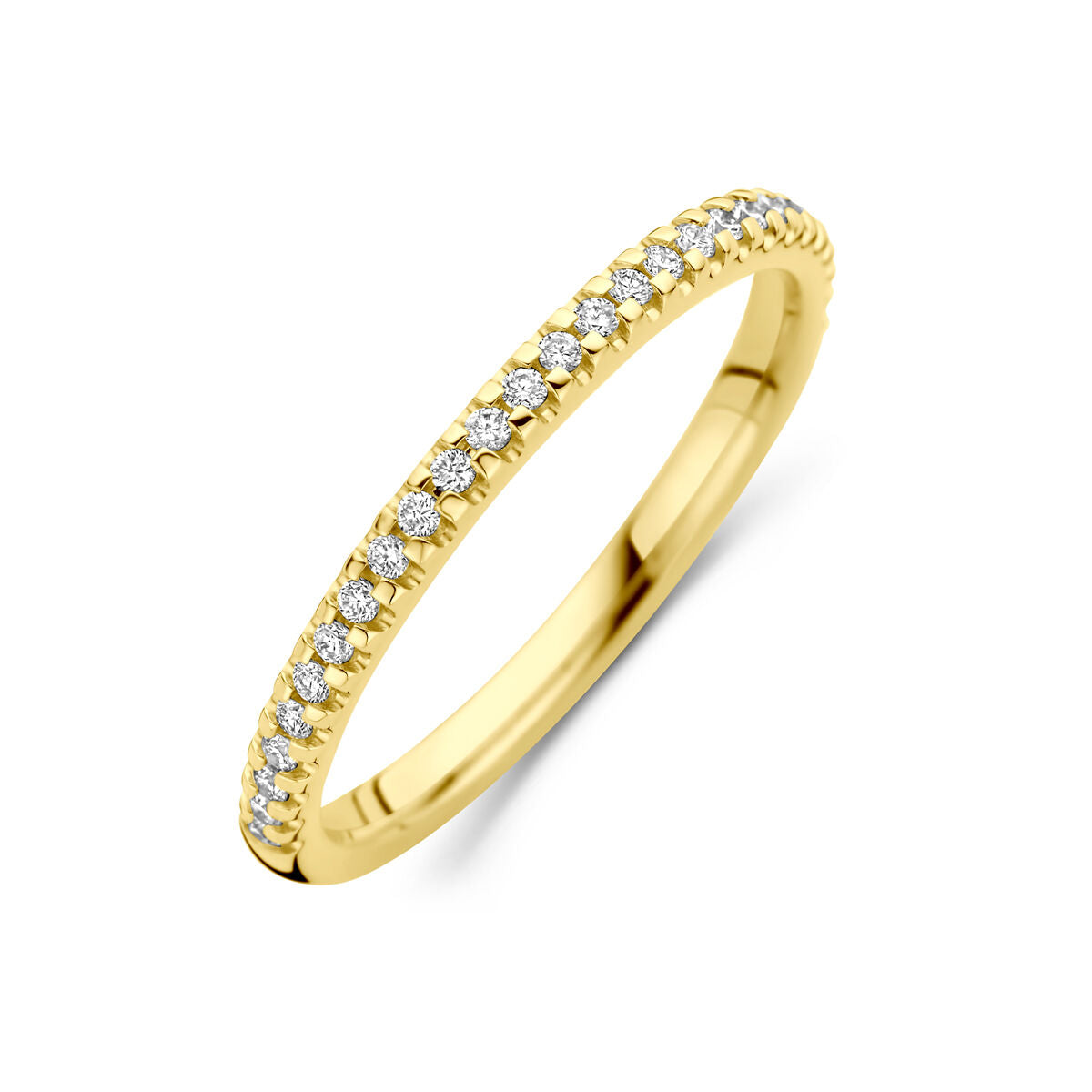 Fantasy Collection Ring lab grown diamant 0.15ct h si 14K geelgoud