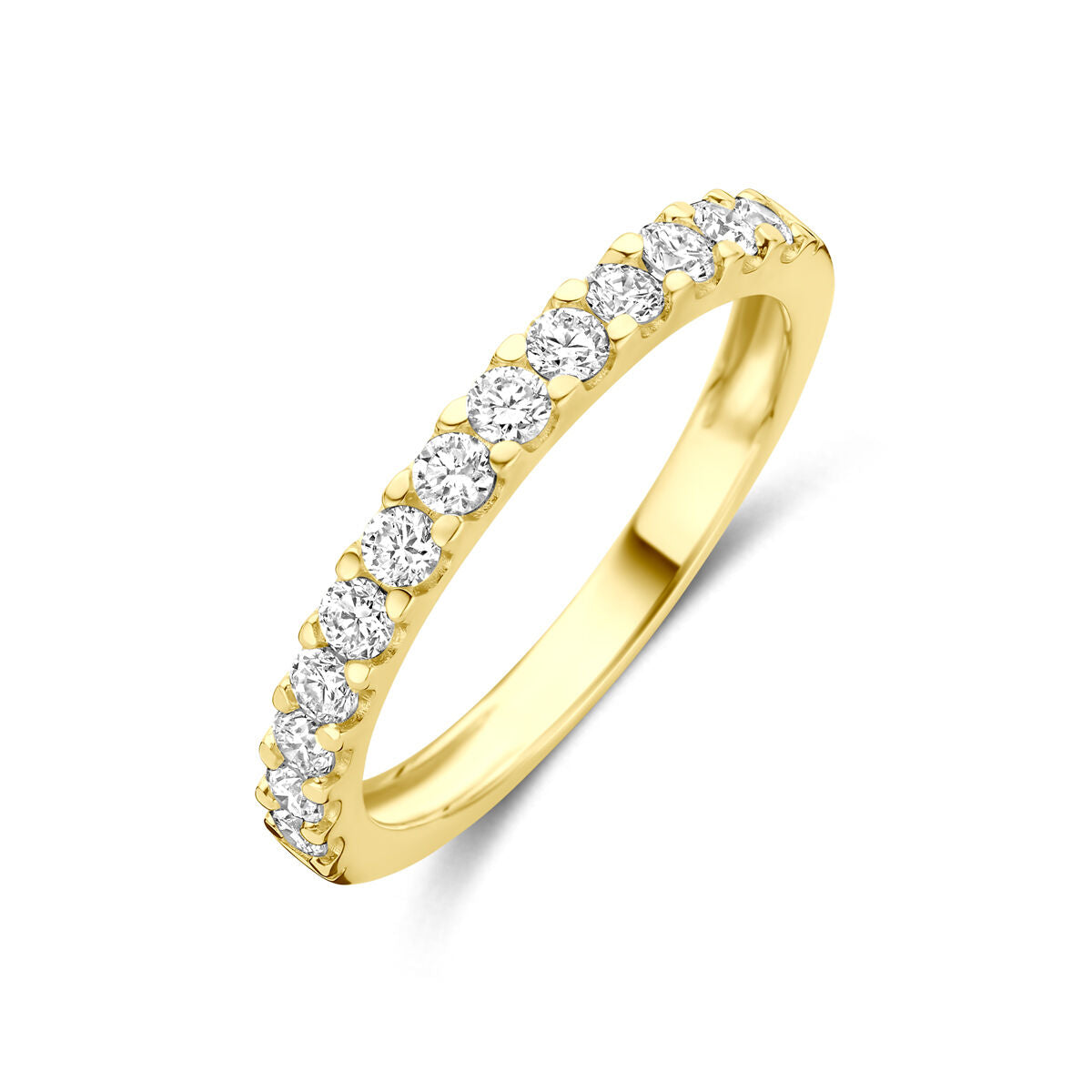 Fantasy Collection Ring lab grown diamant 0.50ct h si 14K geelgoud