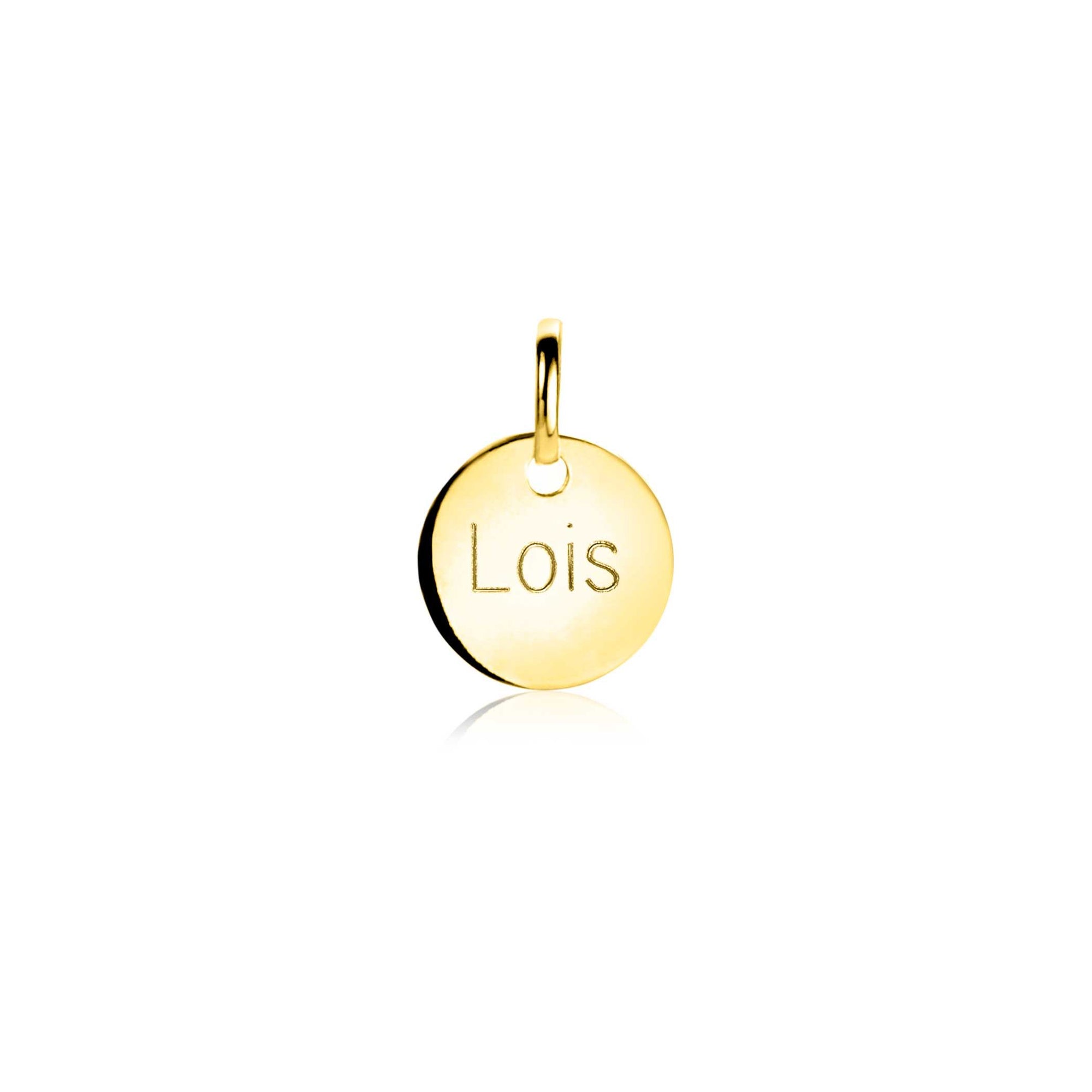 Zinzi Gold 14 krt gouden hanger met trendy glanzend hartje van 10mm ZGH396-10 (zonder collier) - PansiteNederland.nl