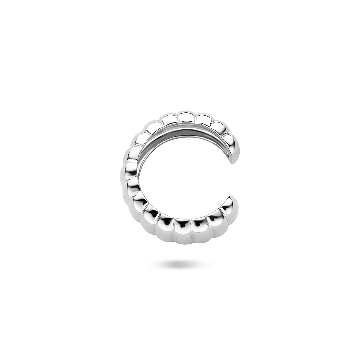 Zilveren gerhodineerde earcuff 13,5 mm - 1340997