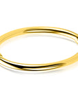 ZINZI gold plated bangle armband glad 5mm met scharnier ZIA2754G