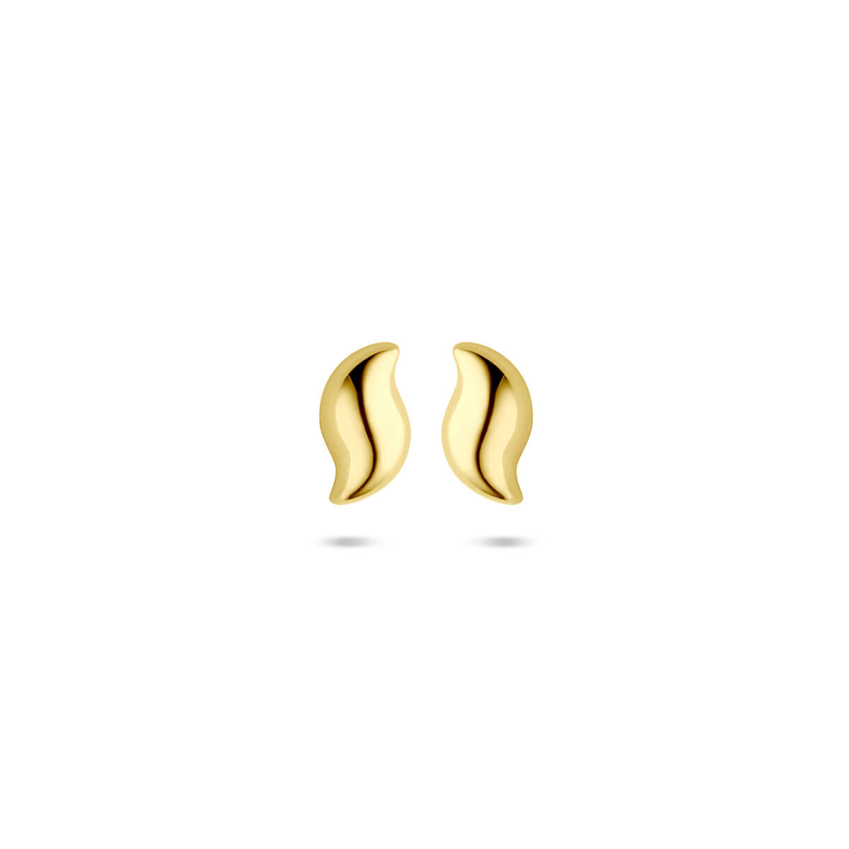 14K geelgouden oorknoppen 8 mm - 4034091