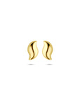 14K geelgouden oorknoppen 8 mm - 4034091