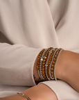 Sparkling Jewels Armband SBG-GEM38-ADD-4MM - PansiteNederland.nl