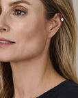 Zilveren gerhodineerde earcuff 11,5 mm - 1341135