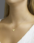 14k Geelgouden Graveerhanger hart - 4019487 - PansiteNederland.nl