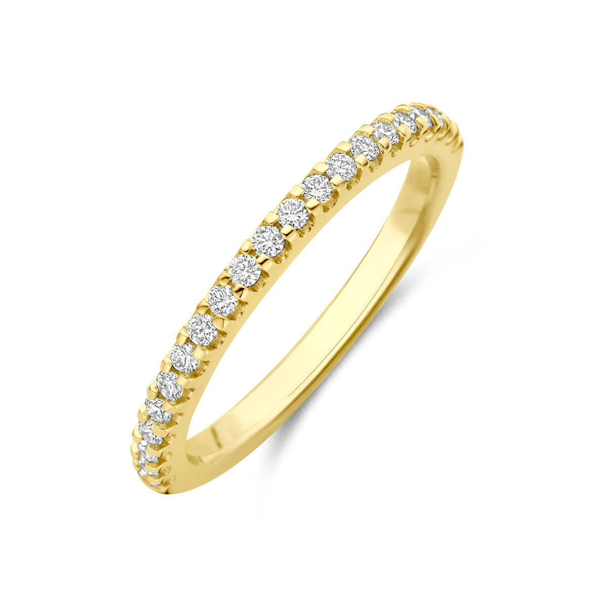 Fantasy Collection Ring lab grown diamant 0.25ct h si 14K geelgoud