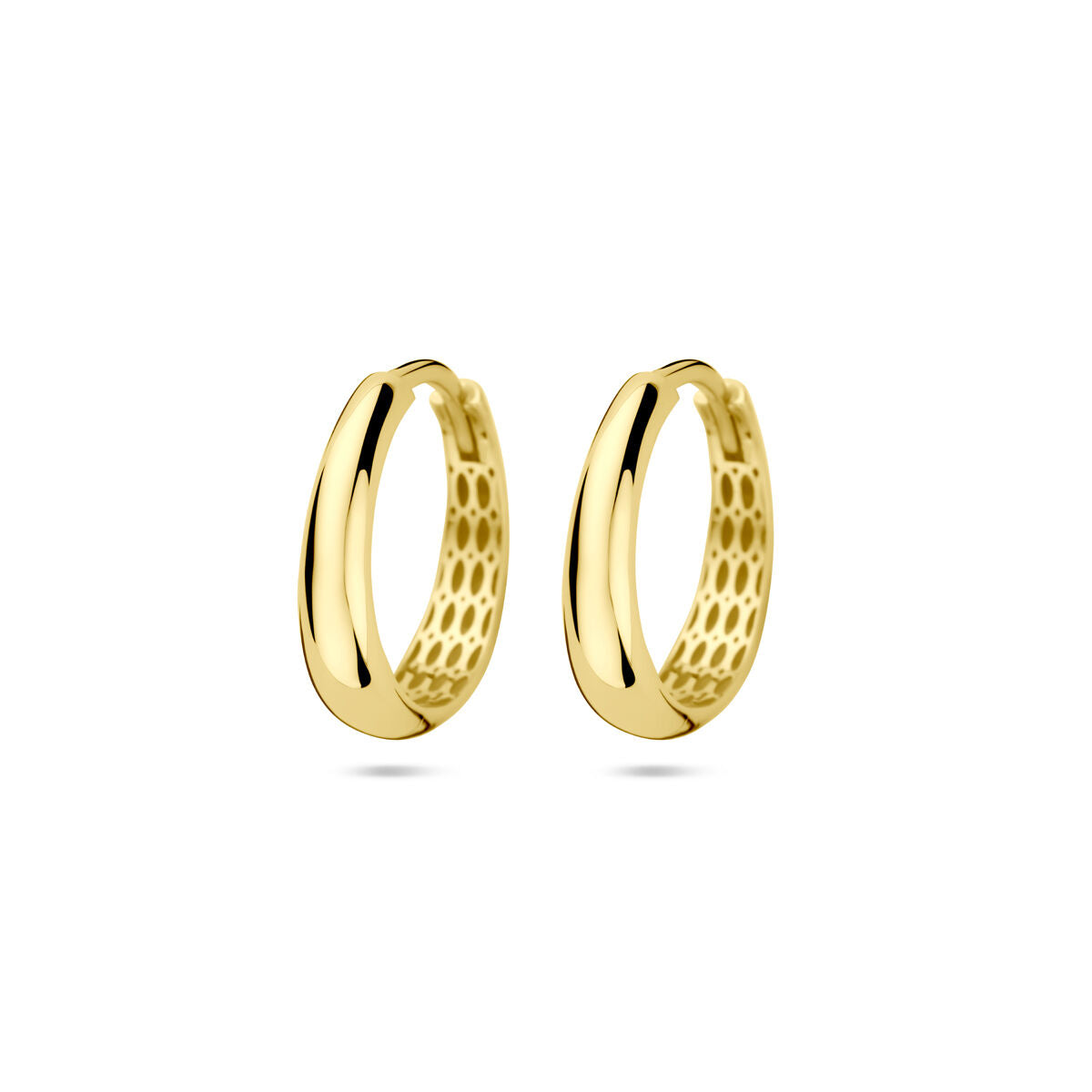 14K geelgouden klapoorringen 18 mm - 4033396