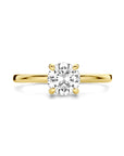 14K Geelgouden Ring Zirkonia 4034065