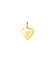 Zinzi Gold 14 krt gouden hanger met glanzend hartje van 8mm ZGH363-8 (zonder collier) - PansiteNederland.nl