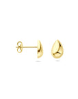 14K geelgouden oorknoppen druppel 8 mm - 4034090