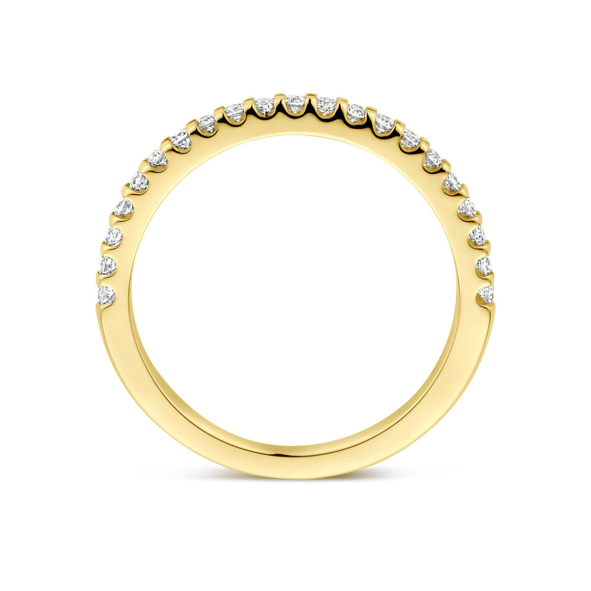Fantasy Collection Ring lab grown diamant 0.25ct h si 14K geelgoud