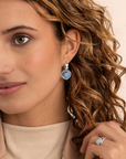 Sparkling Jewels Oorstenen | Cushion Cut - Opalite EAGEM14-CC - PansiteNederland.nl