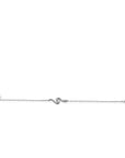 ZINZI zilveren armband met slang en witte zirkonia's ZIA2721