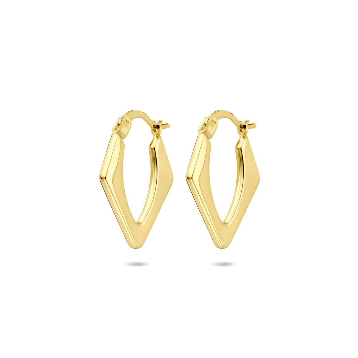 14K geelgouden oorringen 22 mm - 4033422
