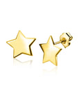 Zinzi Gold 14 krt gouden ster oorstekers 5,5mm ZGO315