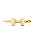 14K Geelgouden Ring Zirkonia 4034033