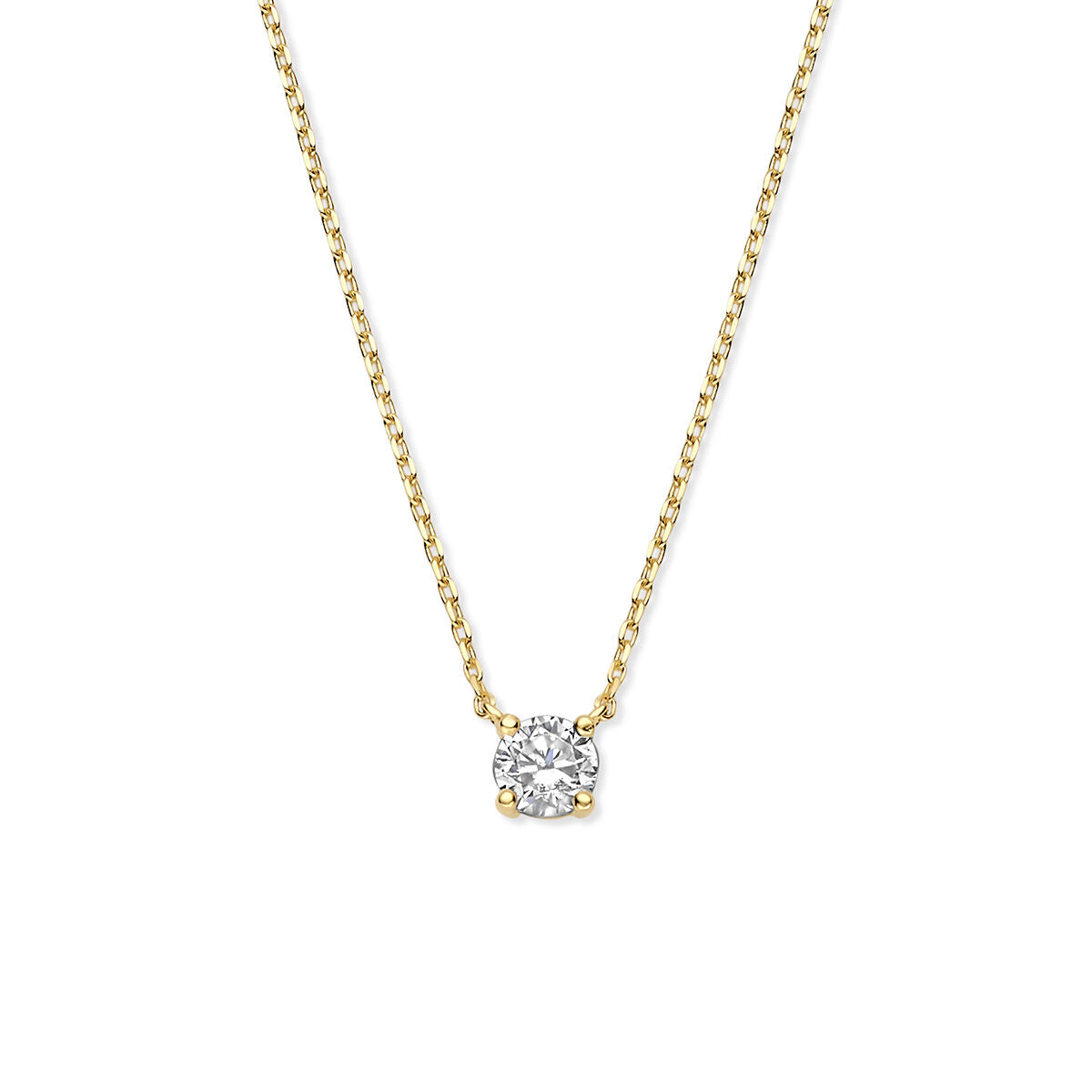 Fantasy Collection 9K collier zirkonia 40 - 42 - 44 cm 9K geelgoud