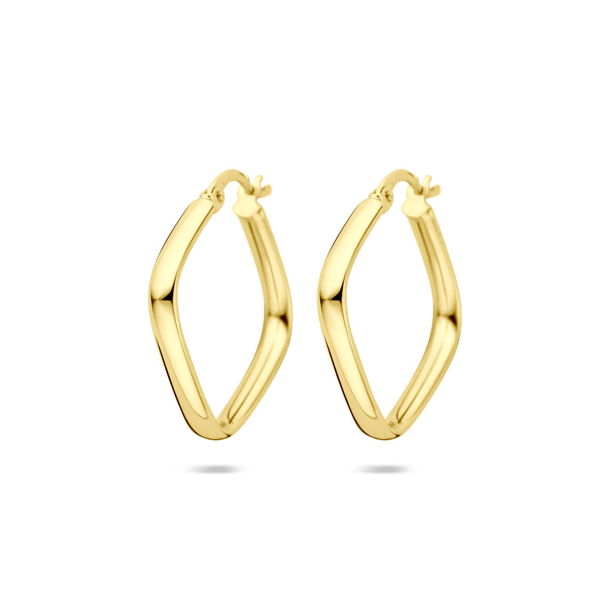 14K geelgouden oorringen 25 mm - 4033502