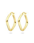 14K geelgouden oorringen 25 mm - 4033502