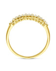 14K Geelgouden Ring Diamant 0.24Ct H Si 4034053