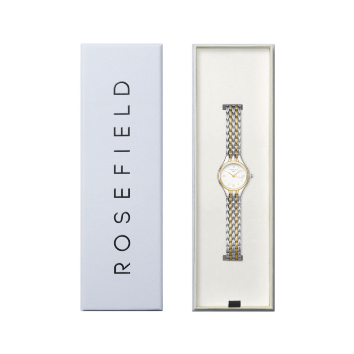 Rosefield Dameshorloge MUWDSD-MU03 Bicolor 26x34.1mm