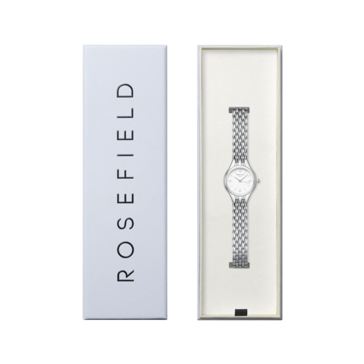 Rosefield Dameshorloge MUWSSS-MU02 Zilverkleurig 26x34.1mm