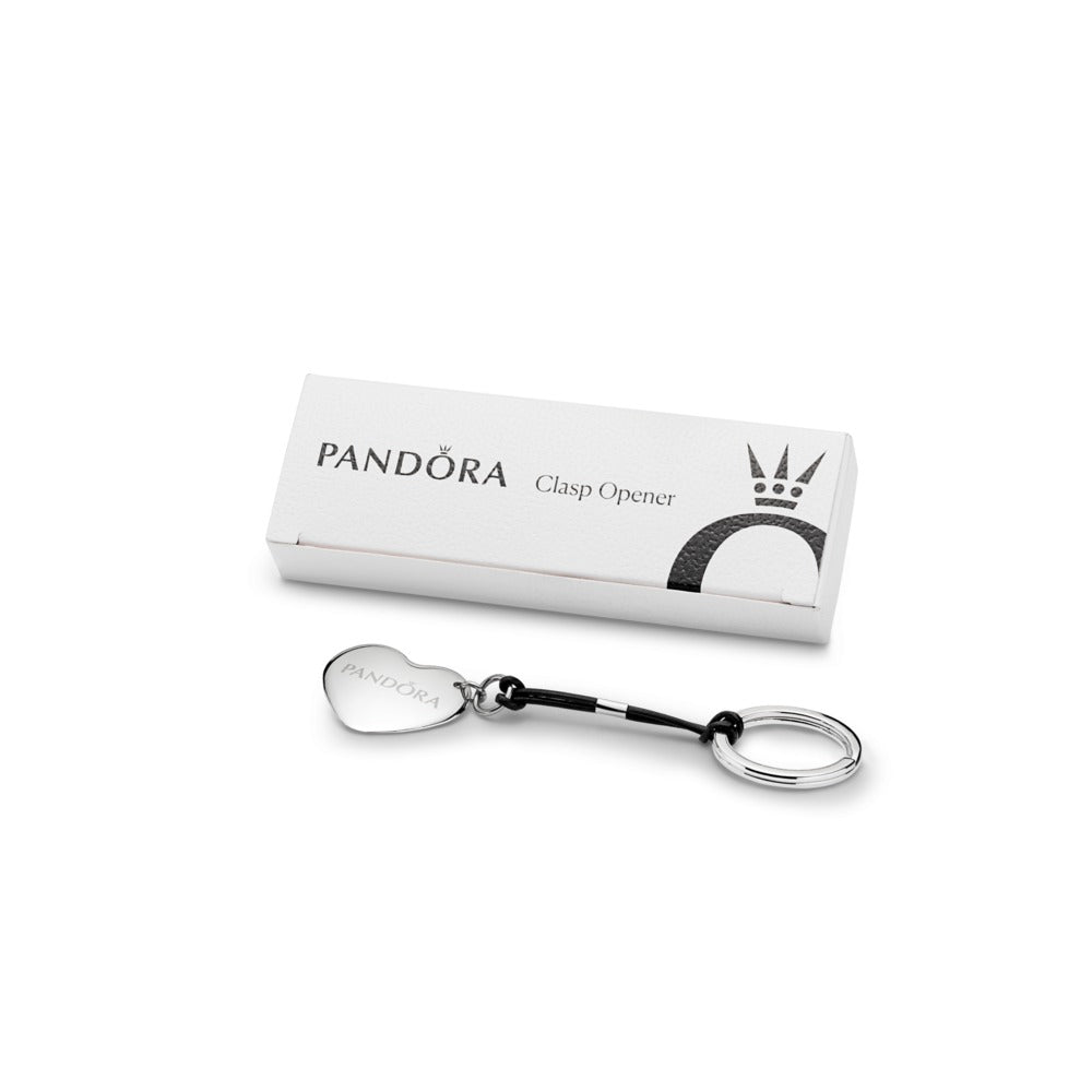 Pandora hartvormige sluitingopener met verpakking