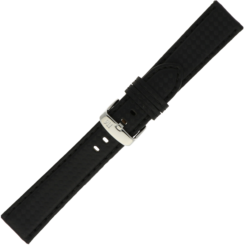 Morellato Sport Collection Horlogeband Leer Zwart BIKING