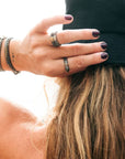 Buddha to Buddha Armband Katja XS Black Rhodium Shine Goud 14K J170BR SG