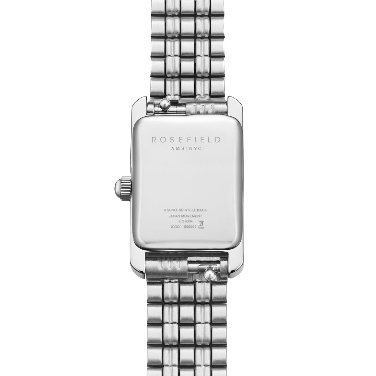Rosefield Heirloom Mini Silver MWSSS-M09 dameshorloge