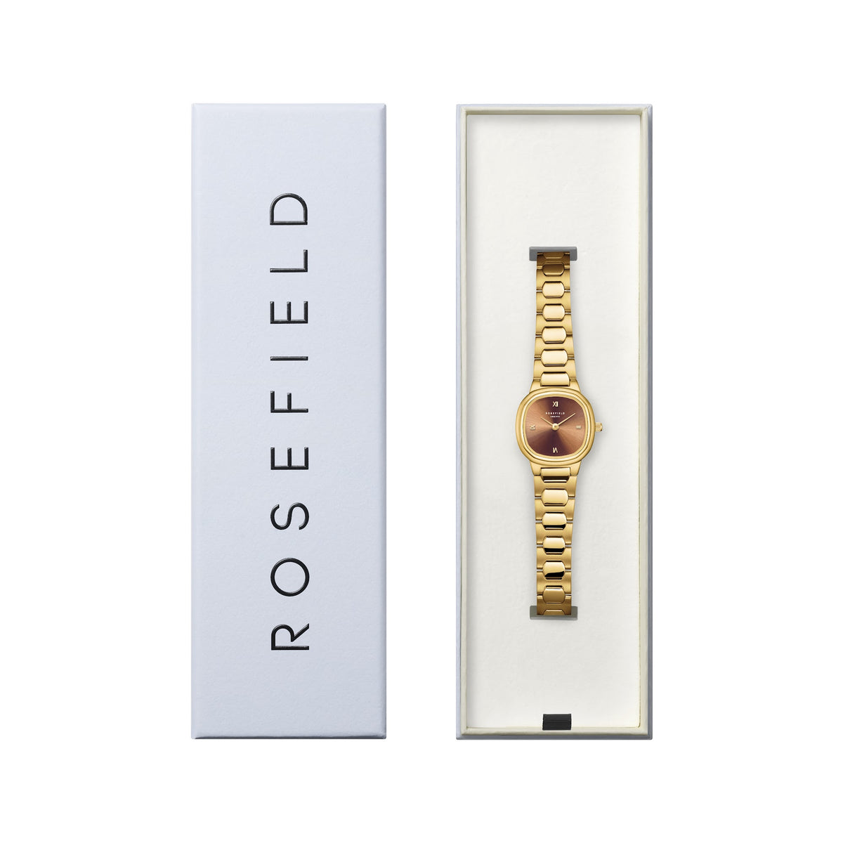 Rosefield Gaia XS Brown Gold ORBGSG-OR08 dameshorloge