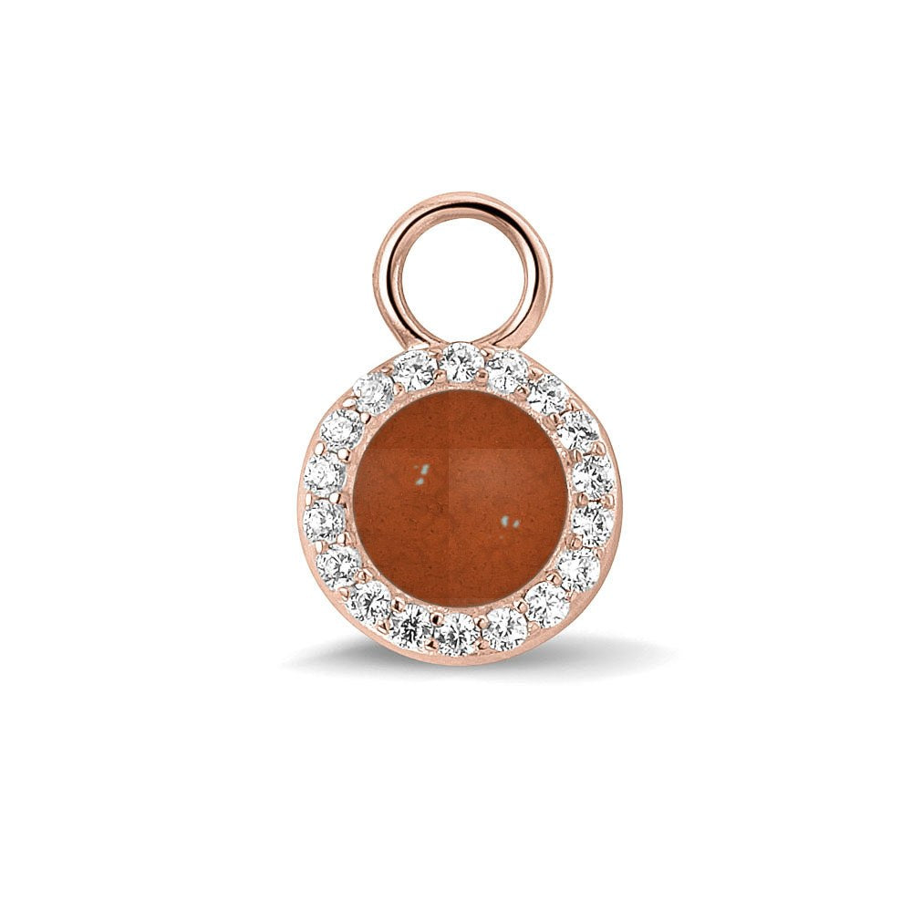 See You Gouden ronde oorhangers met steen voor as – 311 – afbeelding 43