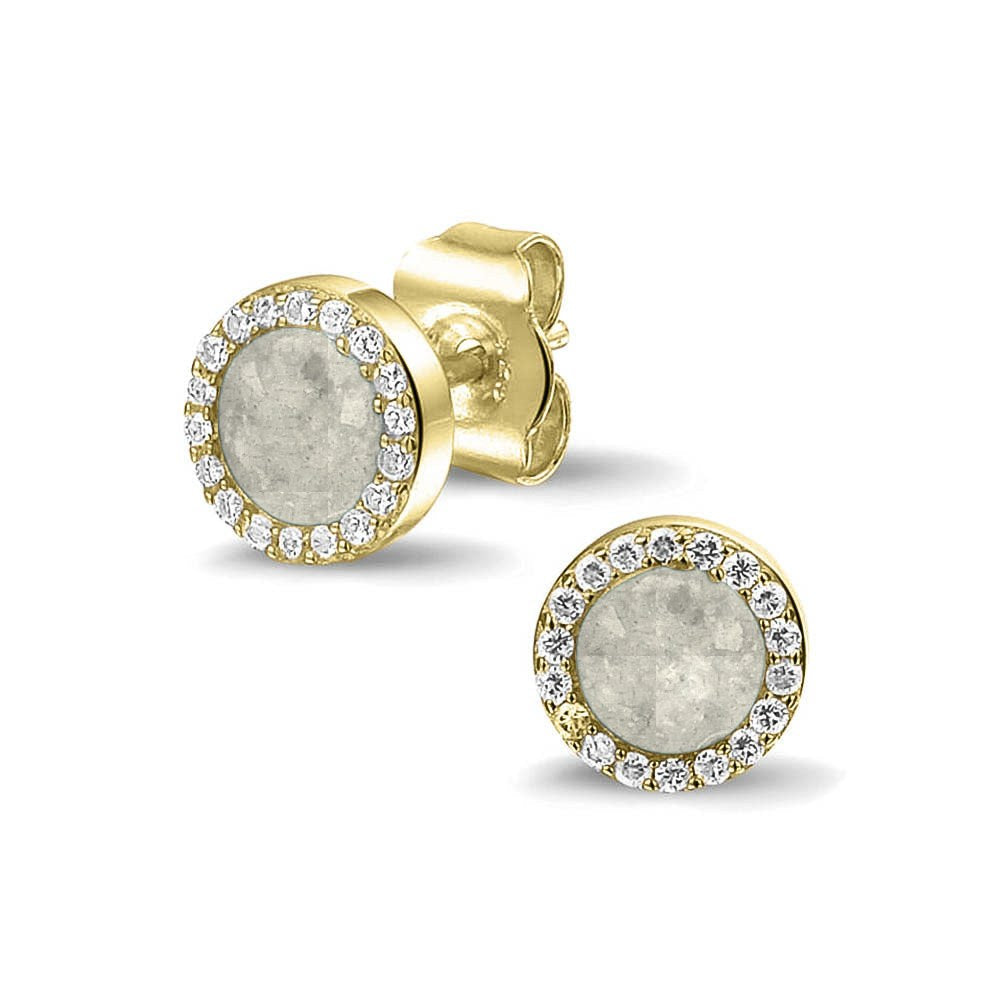 See You Gouden oorknoppen met steen voor as – 302 – afbeelding 22