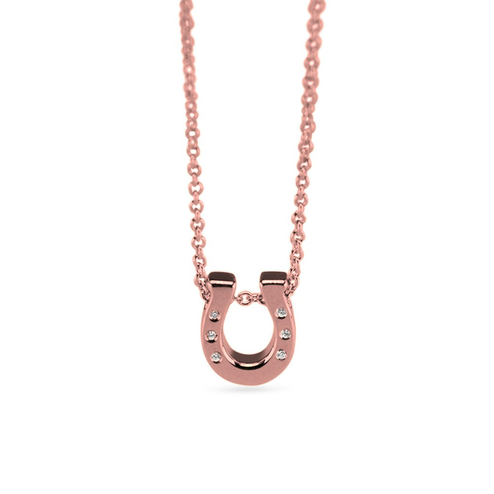 See You Gouden hoefijzer ketting met as – 711 – afbeelding 2