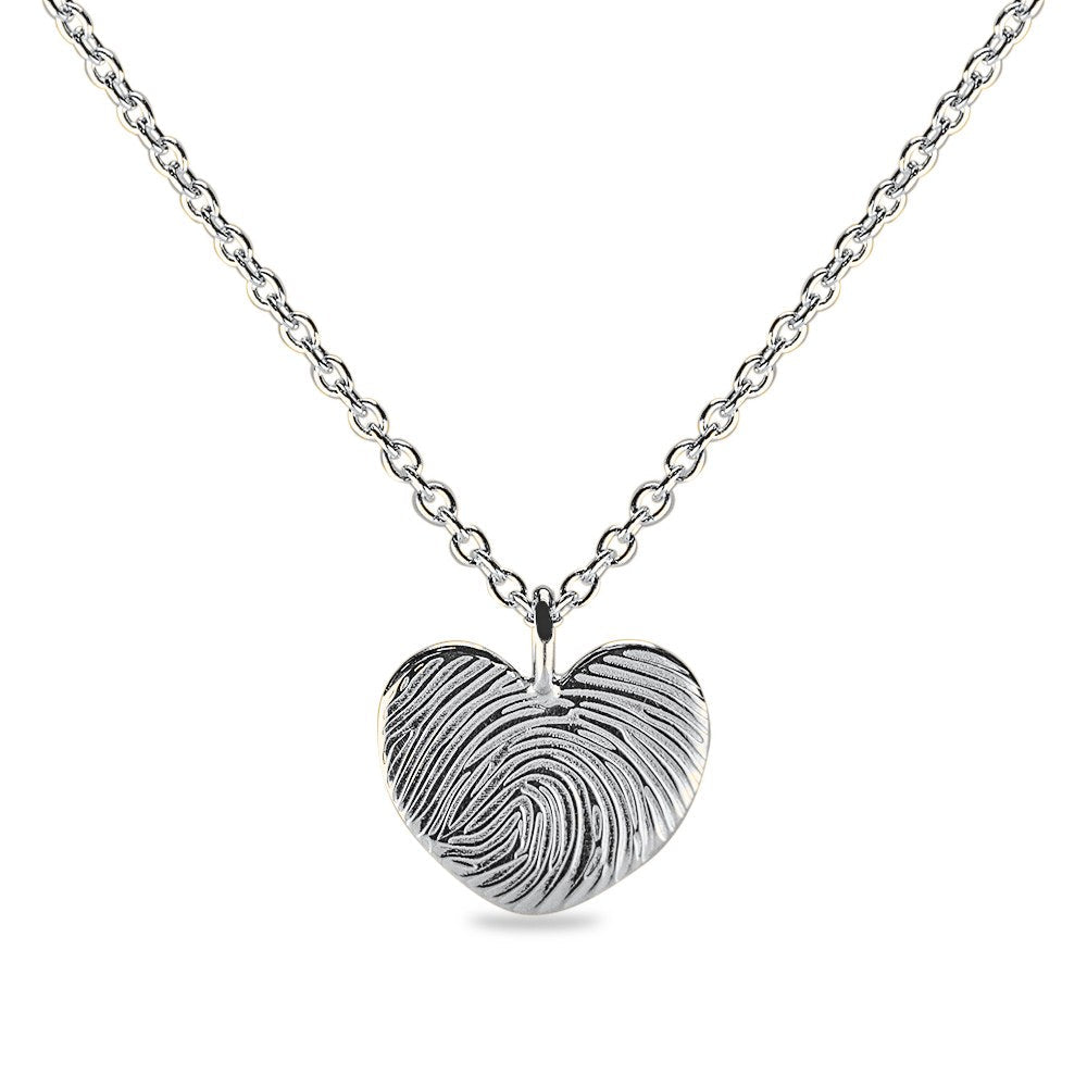 See You Graveerhart groot in goud met collier – 467 – afbeelding 3