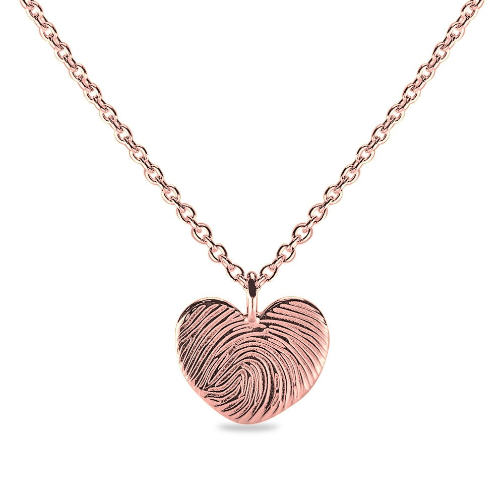 See You Graveerhart groot in goud met collier – 467 – afbeelding 2