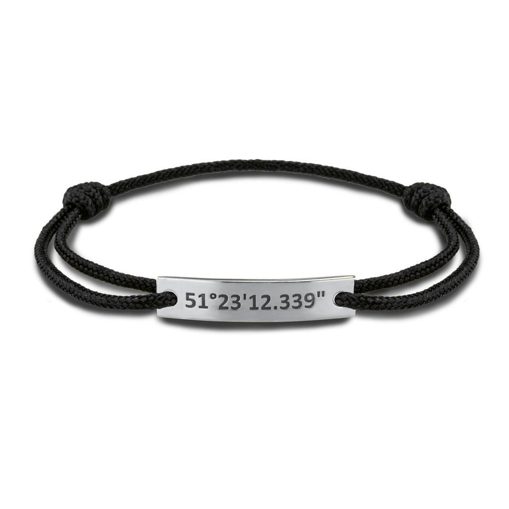 See You Gouden graveerplaatje aan paracord armband – BG-013 – afbeelding 3