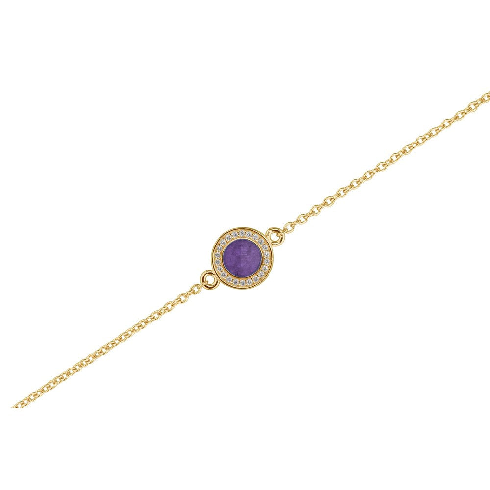 See You Gouden schakelarmband met rond ascompartiment – BL-029 – afbeelding 38
