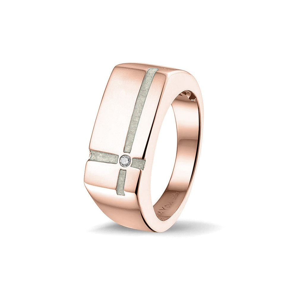 See You Gouden herenring met kruis en zirkonia – RG-039 – afbeelding 45