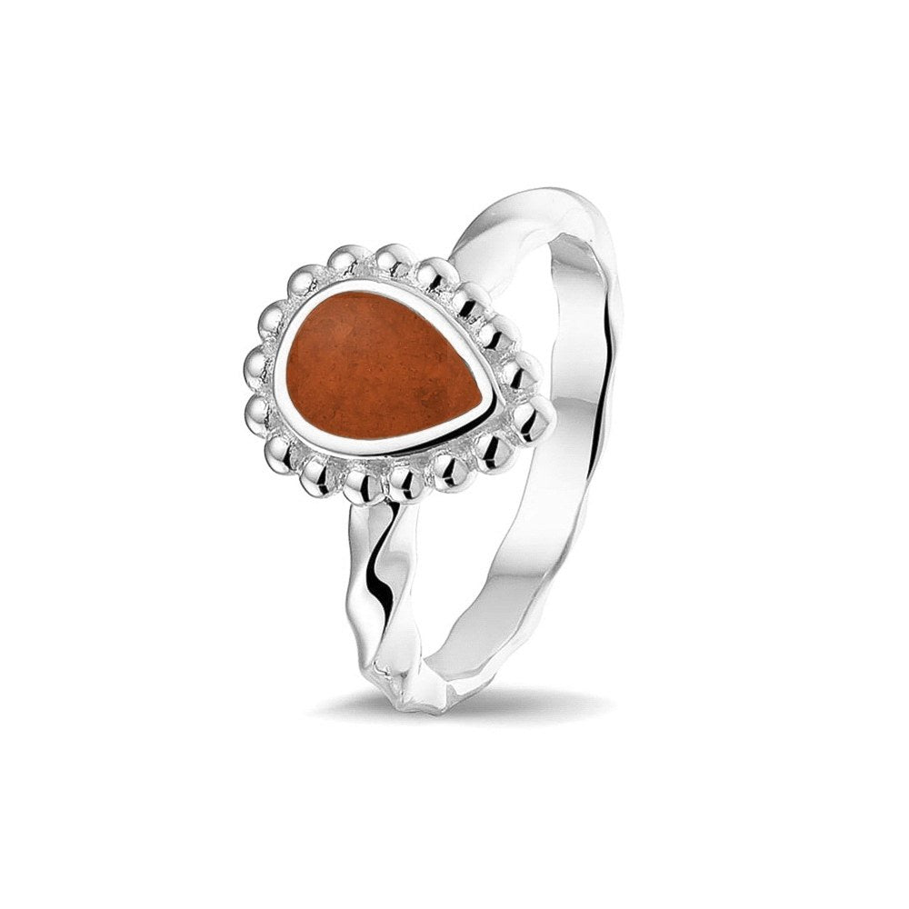 See You Druppelring voor as met gedraaide band in goud – RG-031 – afbeelding 68