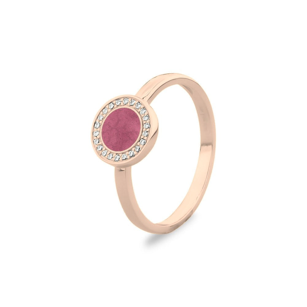 See You Diskring voor as met steentjes in goud – RG-056 – afbeelding 36